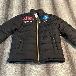 EA7 SSC Napoli 2021-22 Down Weather Training Jacket